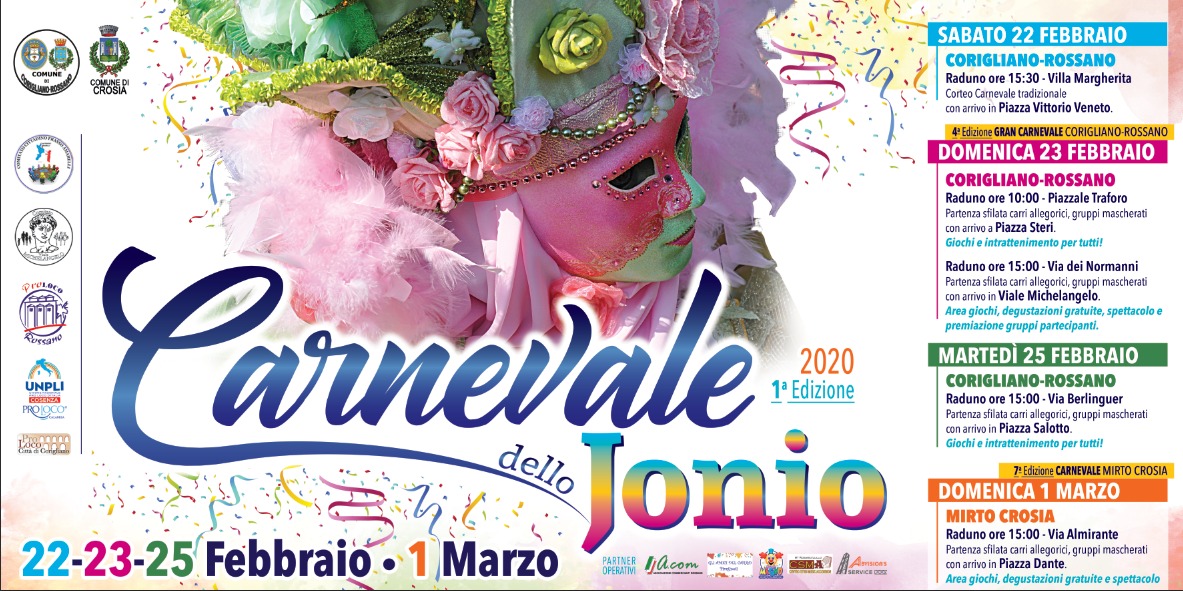 Programma Carnevale 2020